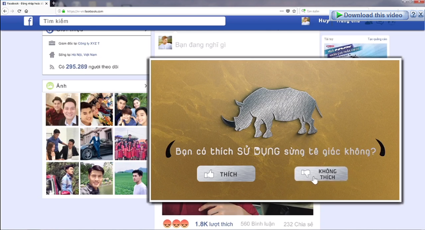 Phim[-]ngắn[-]truyền[-]thông:[-]Cộng[-]đồng[-]mạng[-]“quay[-]lưng”[-]với[-]việc[-]sử[-]dụng[-]sừng[-]tê[-]giác